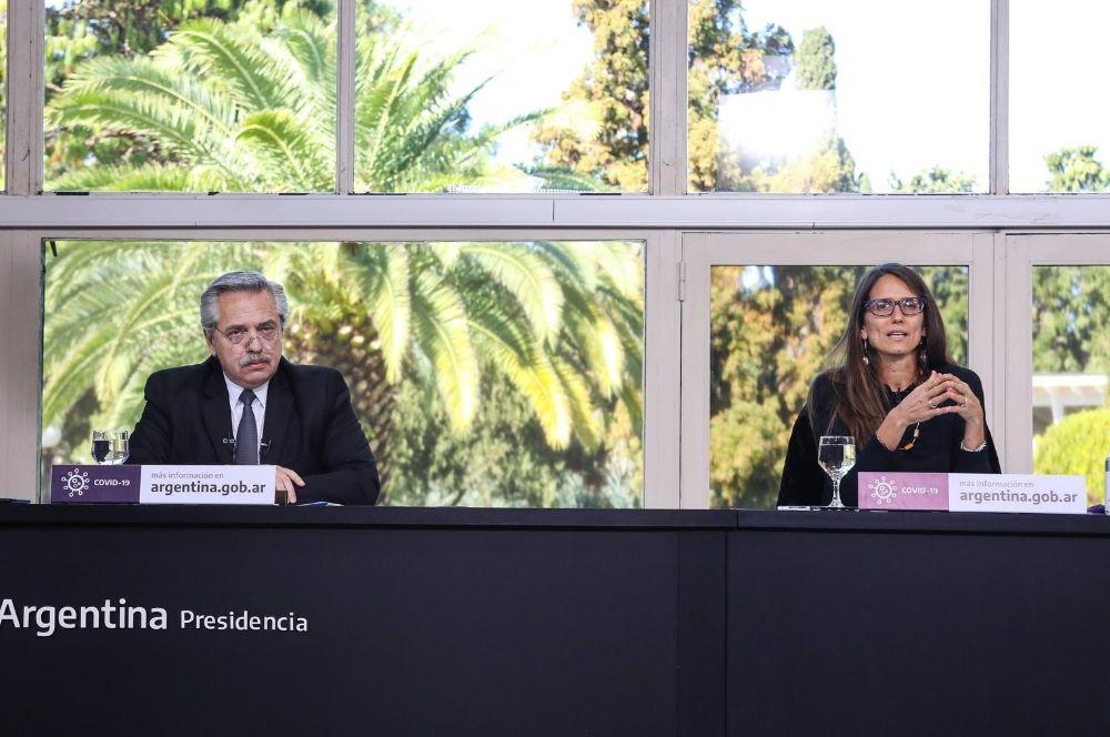 Alberto Fernández Elizabet Gomez Alcorta