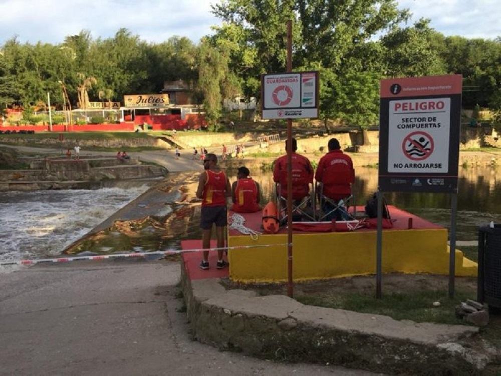 Restriccion balneario Carlos Paz
