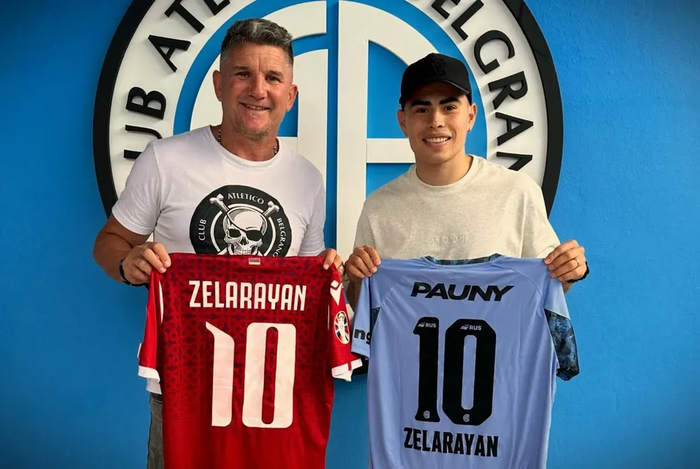 Lucas Zelarayán y Luis Fabián Artime (gentileza)