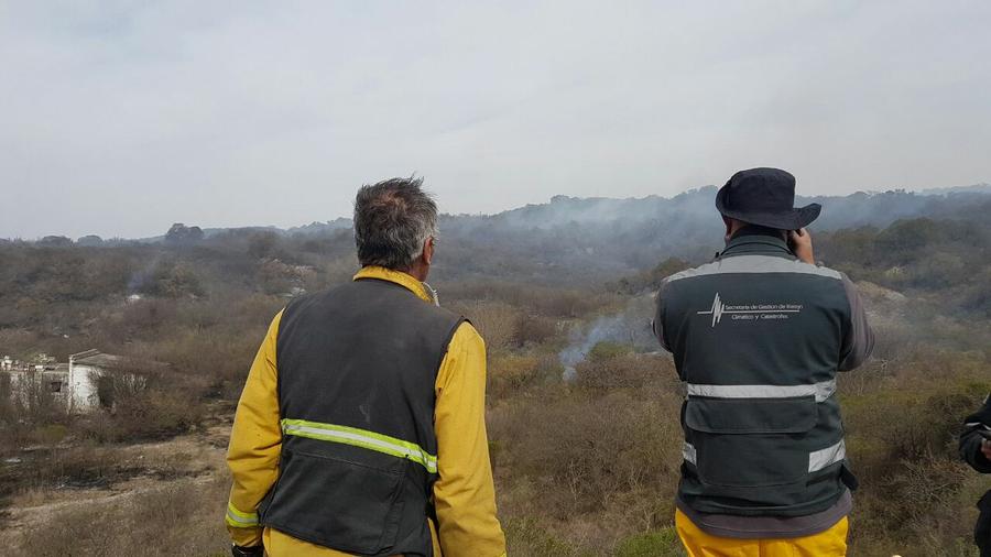 incendio cerro mogotes by @Fuegocba