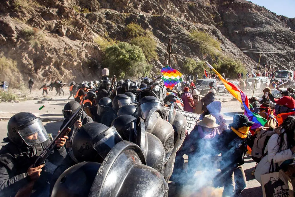Represión Jujuy by Télam