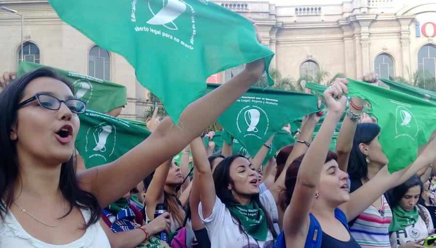 Despenalización del aborto Pañuelazo córdoba