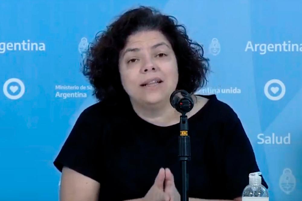 secretaria de Acceso a la Salud Carla Vizzotti @Telam