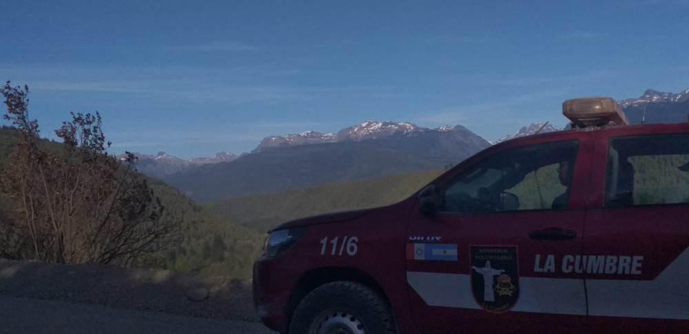 bomberos cordobeses en El Bolsón by gentileza