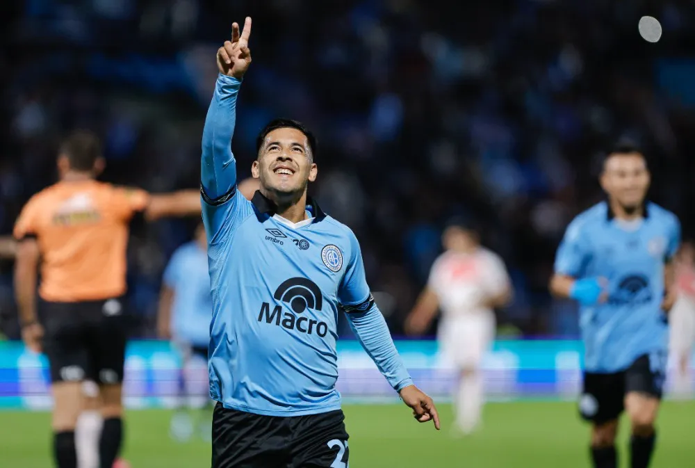 belgrano argentinos juniors uvita festejo web