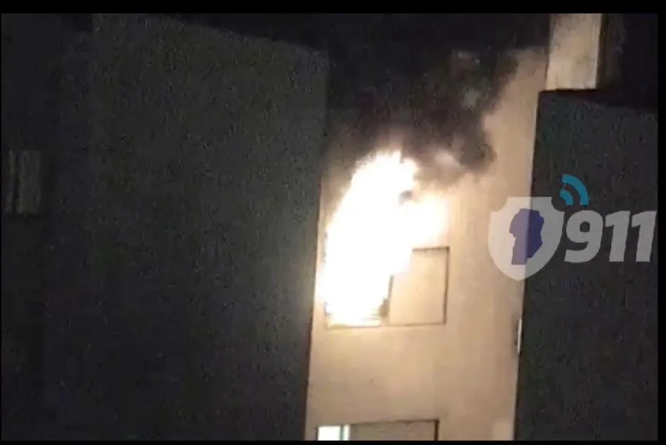 Incendio calle Figueroa Alcorta