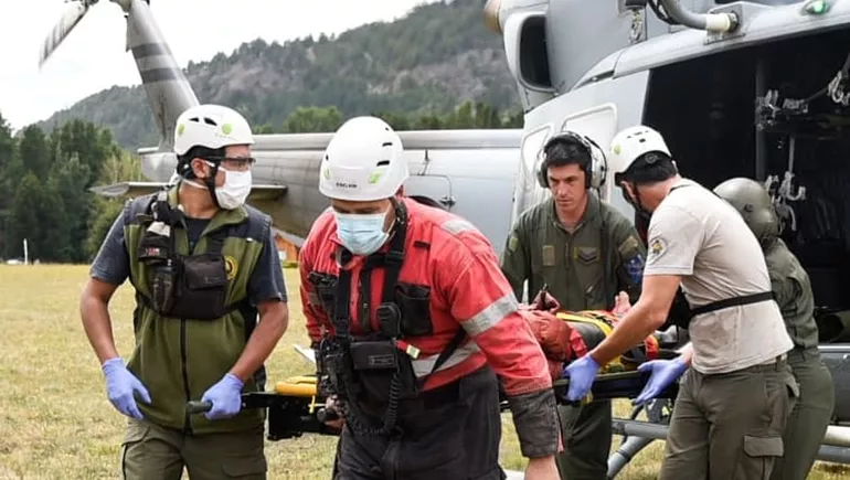 rescate andinistas
