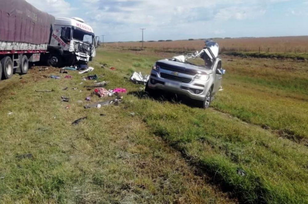 Accidente RN7 Policia de Córdoba