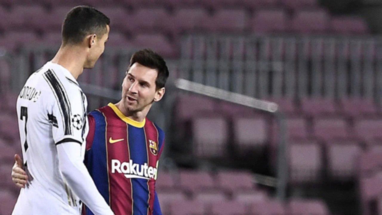 Messi y Cristiano