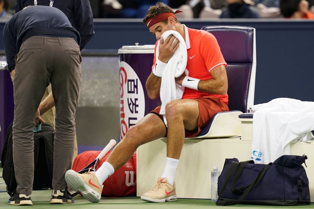 Del Potro no estará en el Masters de Londres y su lugar lo ocupará Nishikori