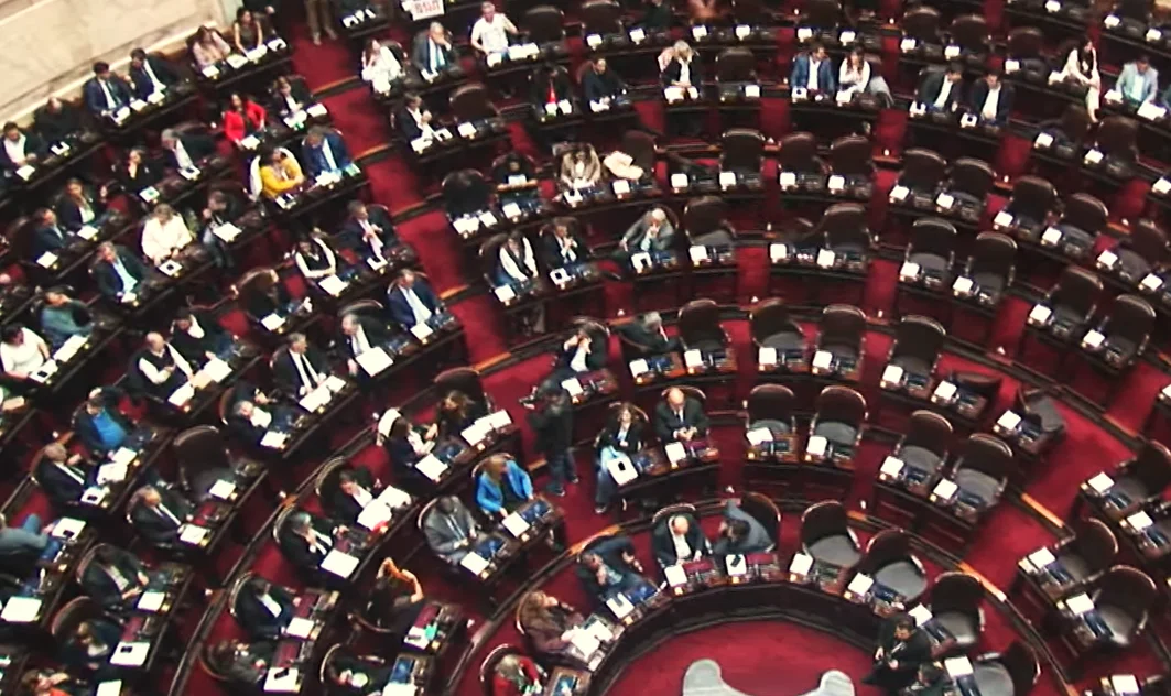 sin quórum en diputados (captura)