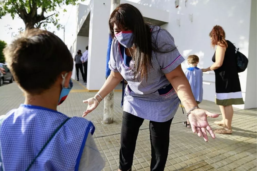 Clases jardin barbijo