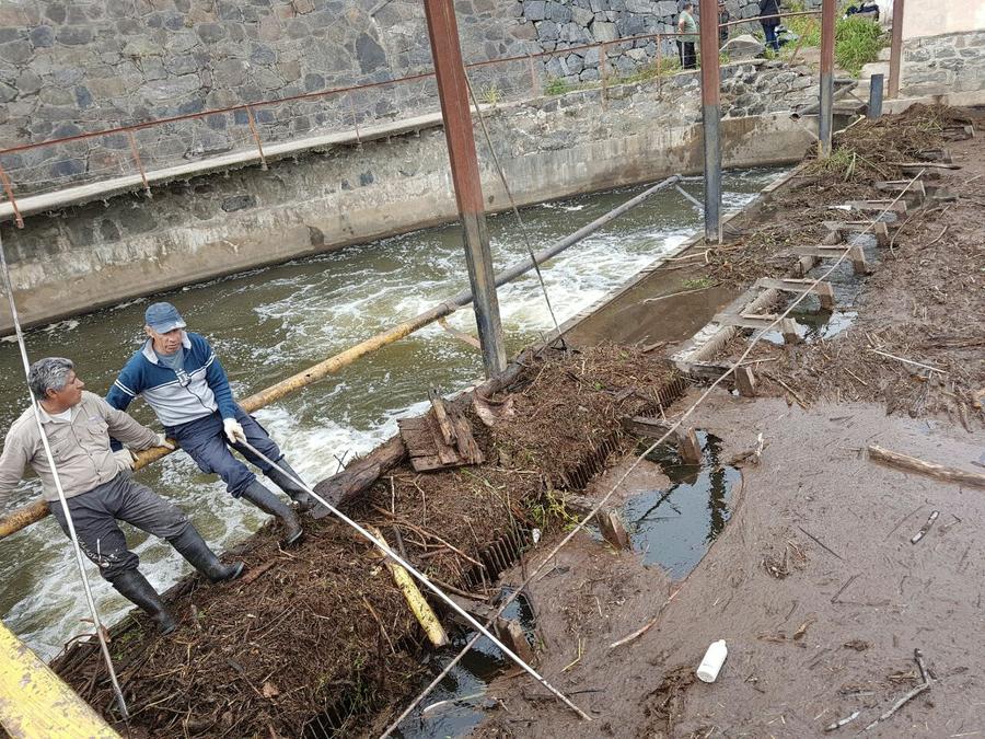 falta de agua planta potabilizadora by @Leoguevara80
