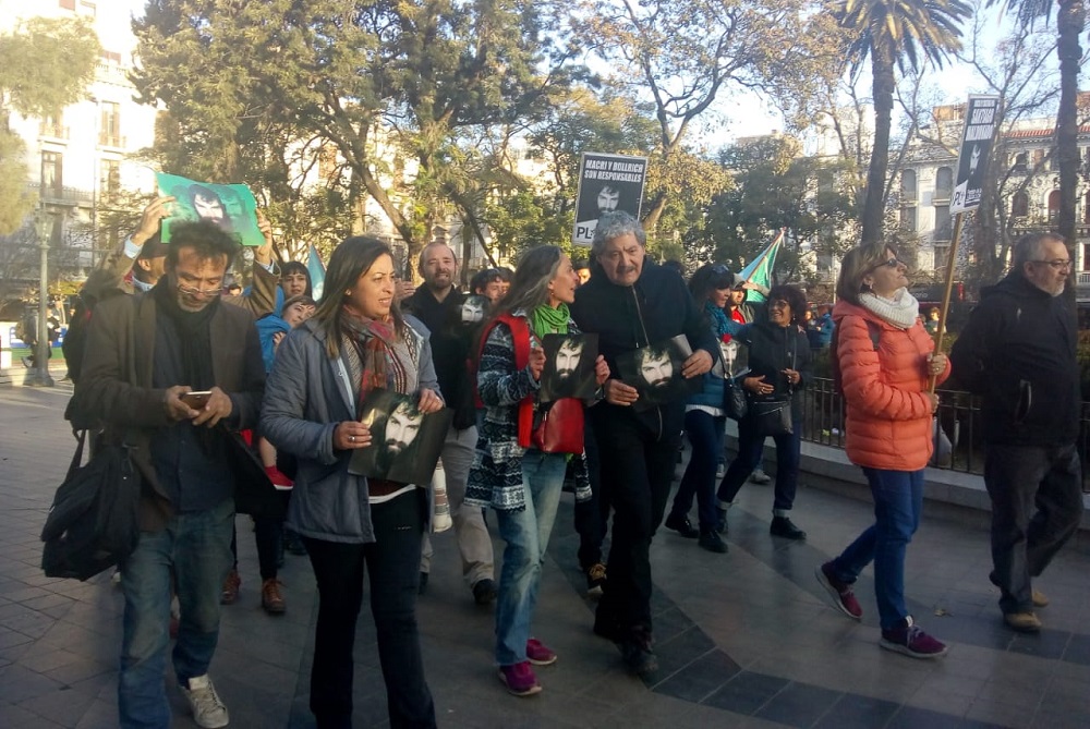 marcha santiago maldonado by la nueva mañana