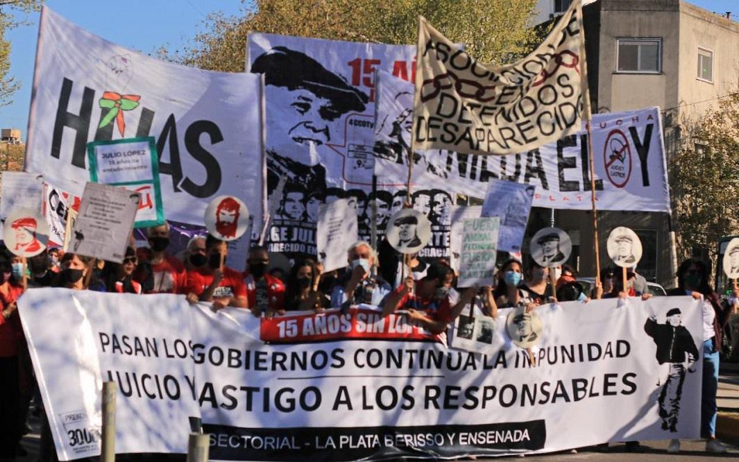 marcha jorge julio lopez foto el dia