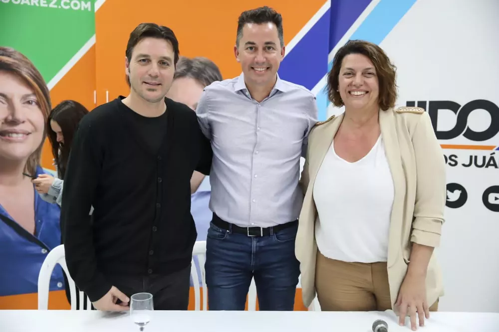 Calvo acompaña a los candidatos de Unidos por Marcos Juárez