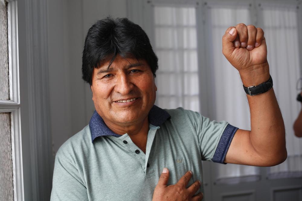 Evo Morales by Télam