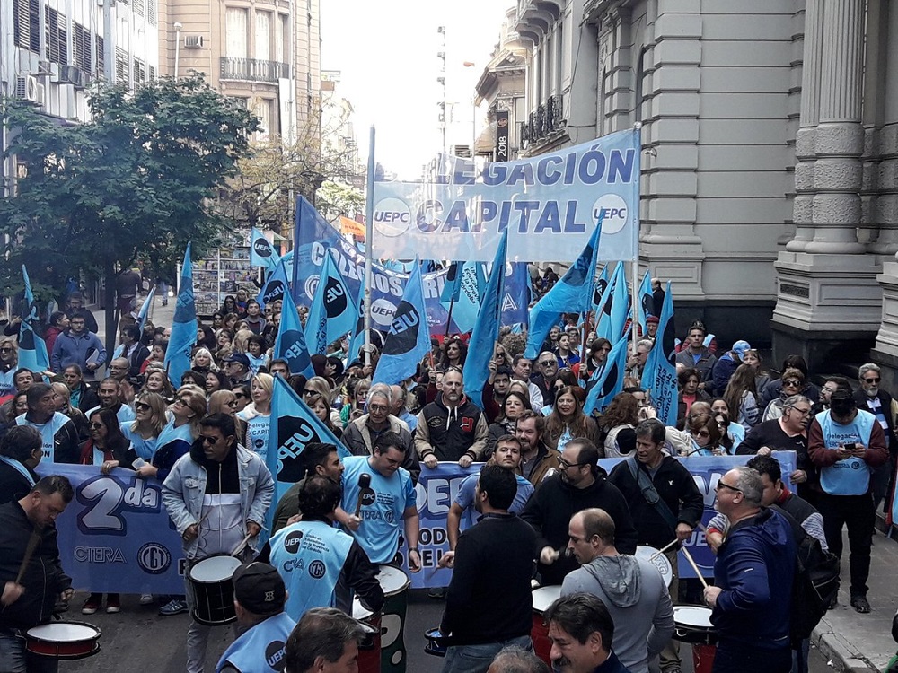 previa a Marcha Federal Twitter Uepc