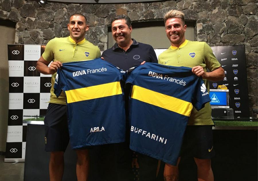 abila buffarini presentacion Boca by bocajrsoficial