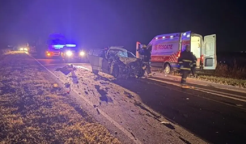 Accidente fatal en ruta provincial 10 (Villa Maria Ya)