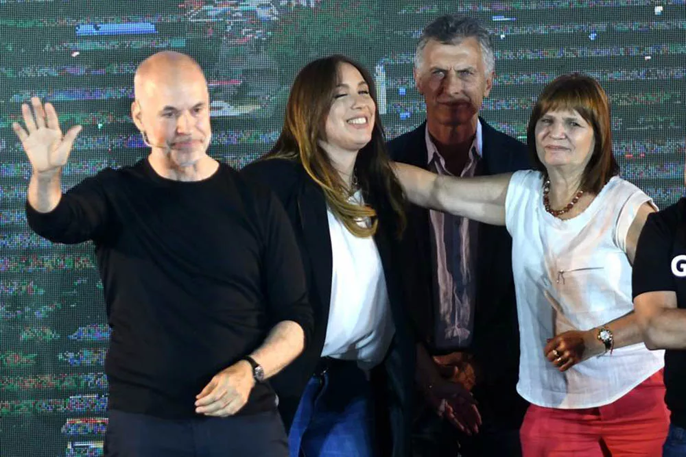 bullrich larreta vidal macri © archivo