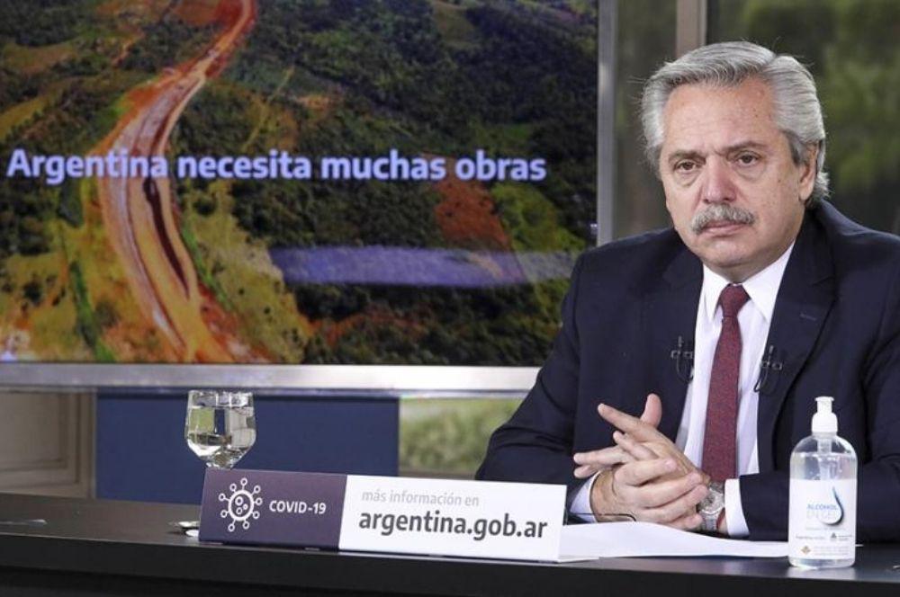 Alberto Fernández videocnferencia by Telam