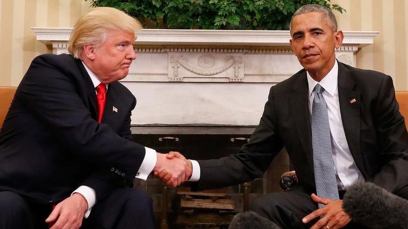 obama y trump