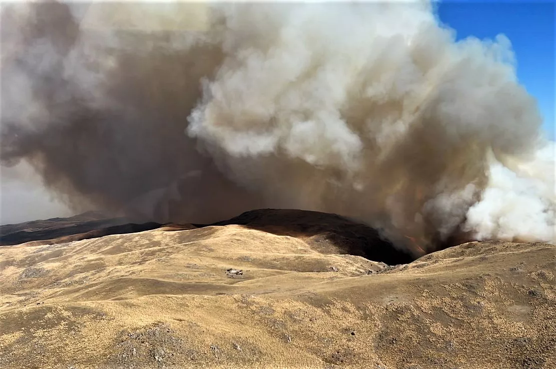 Incendio en La Falda (Gobierno de Córdoba)