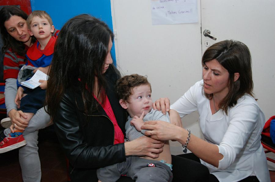 sala cuna vacunacion