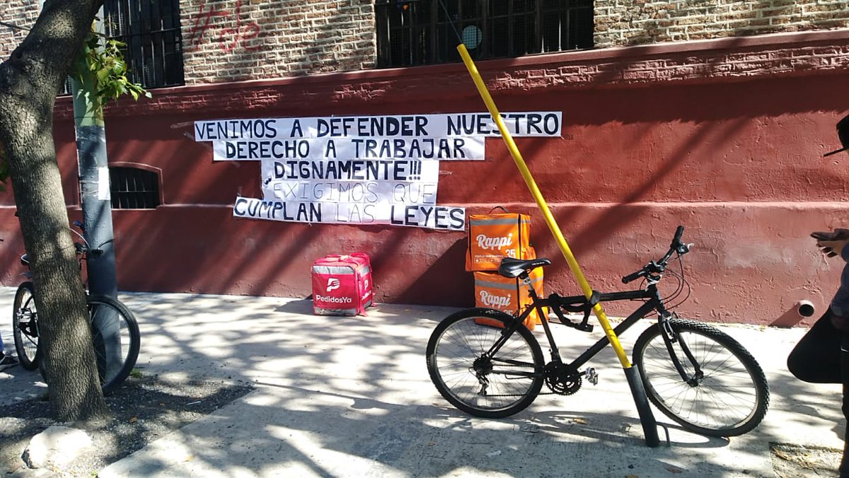 Trabajadores de Rappi