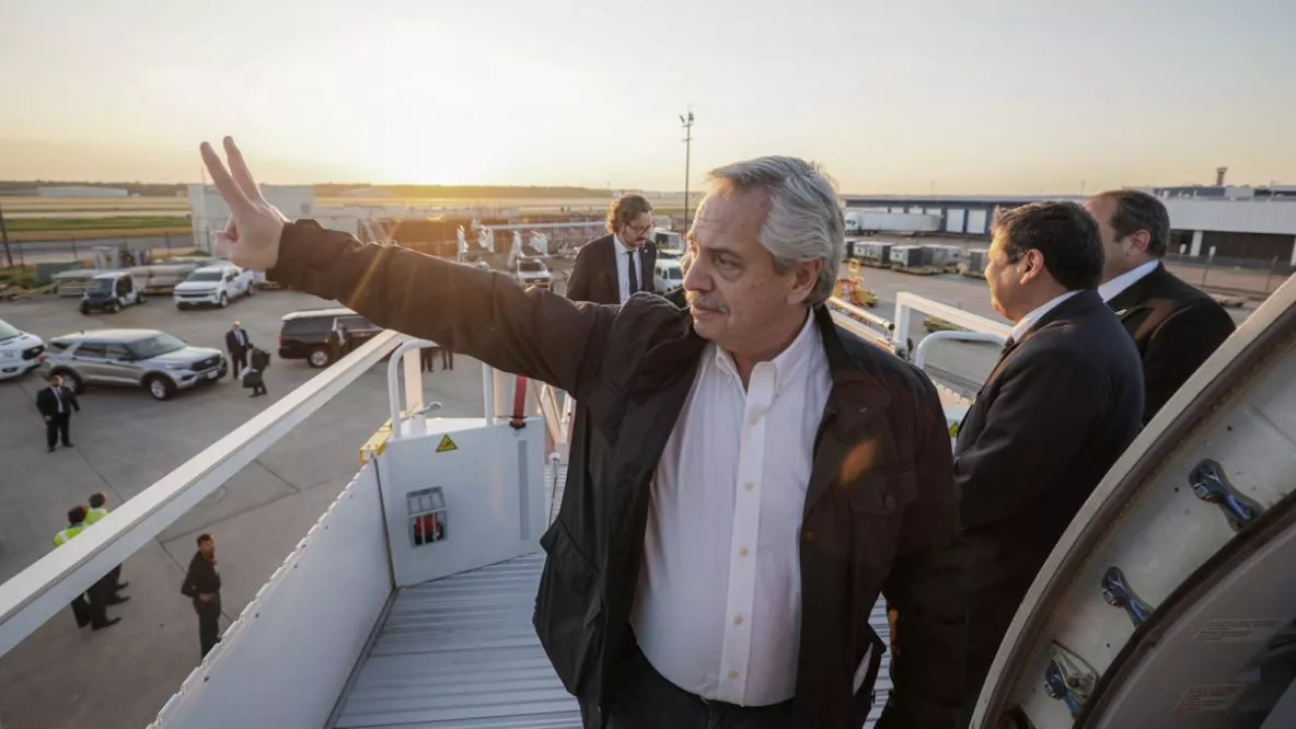 Fernández viaja a T del Fuego by Télam