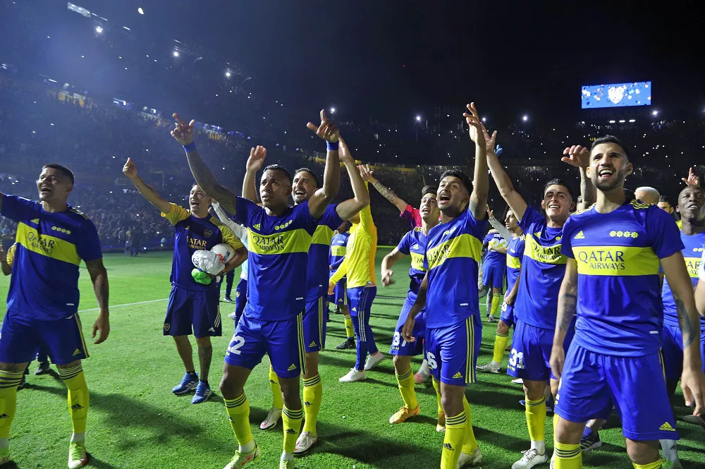 Boca goleó 8 a 1 a Central Córdoba y hubo festejo en 