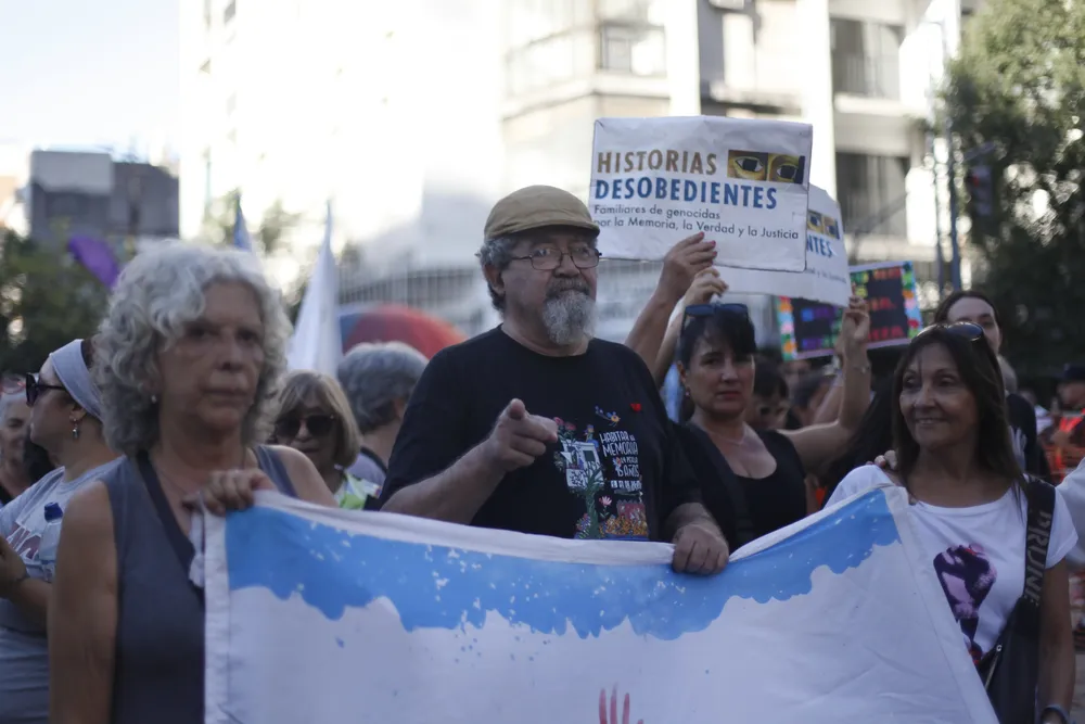 marcha antifascista federal por consu cabral