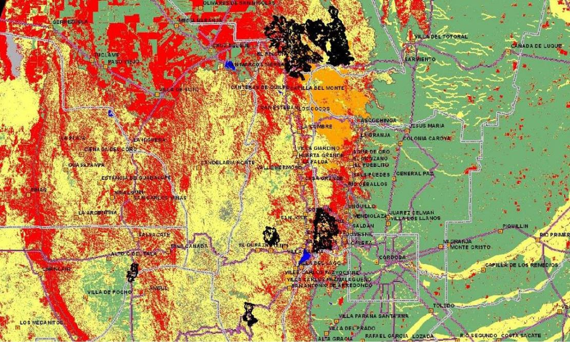 zonas rojas y amarillas URGENCIA AMBIENTAL
