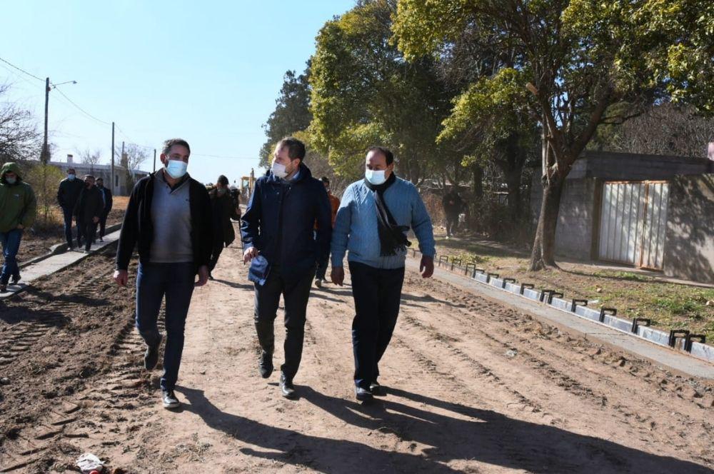 Martín Gill recorre obras