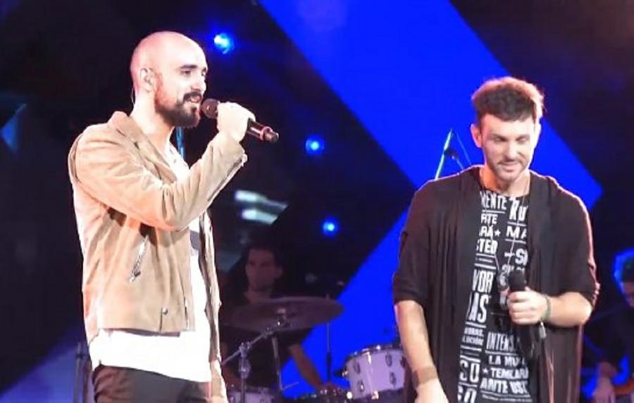 abel pintos y axel en festival villa maría