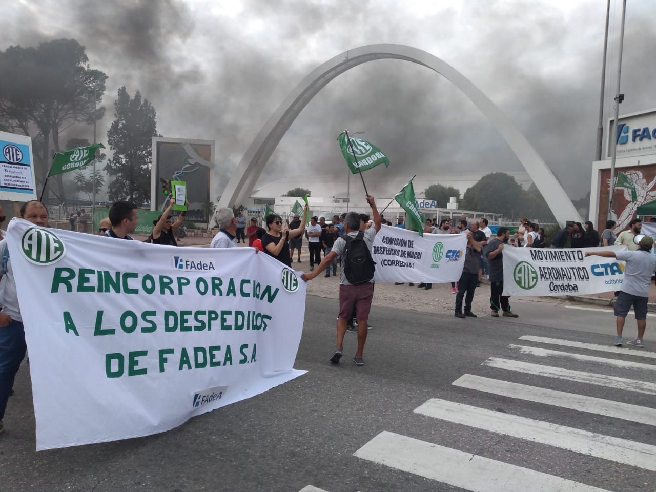 protesta Fadea by prensa ATE