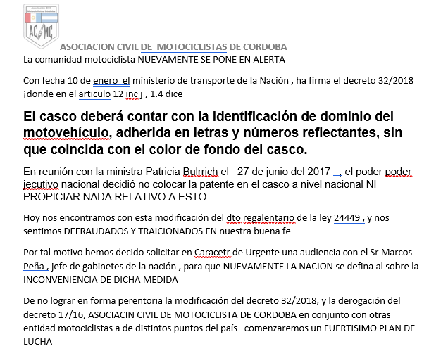Asociación de Motociclistas de Córdoba