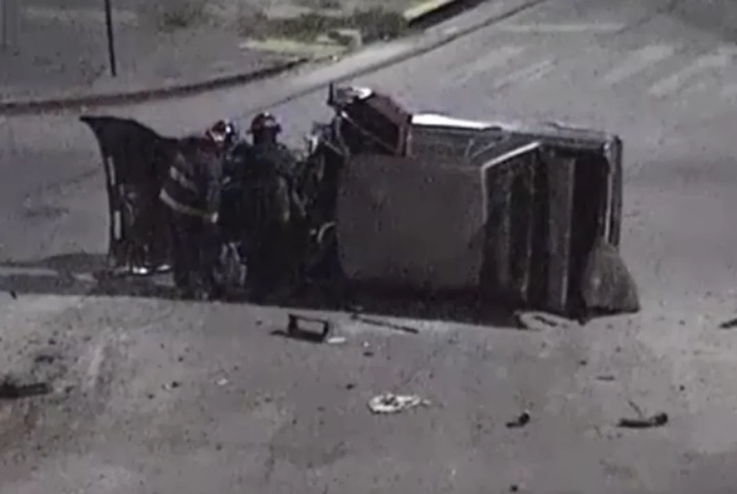 Choque en Argüello by captura devideo