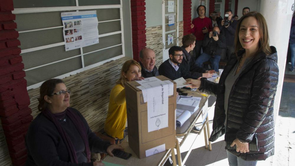 Vidal votando