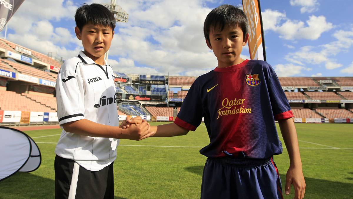 Japon futbol niños