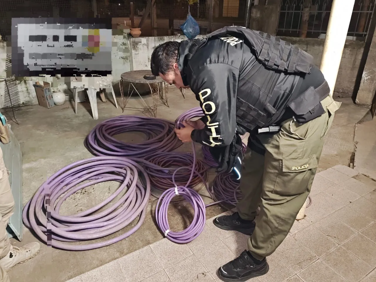 Robo a Caminos de las Sierras bt Prensa Policía