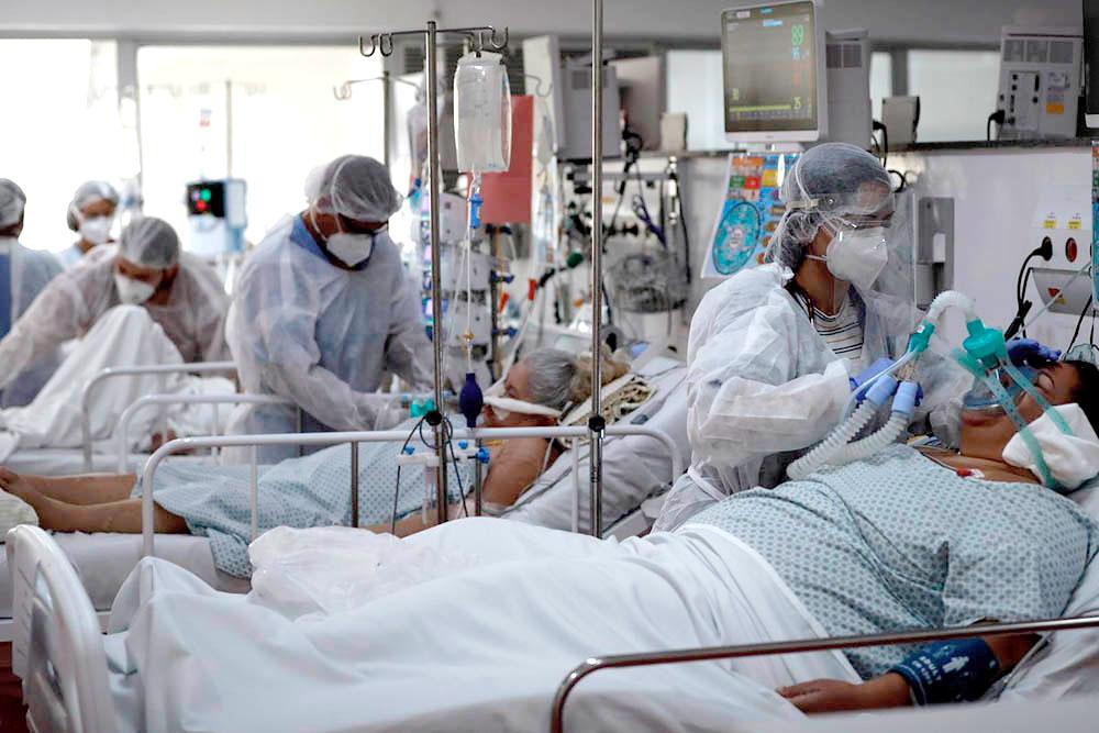 Brasil covid hospital