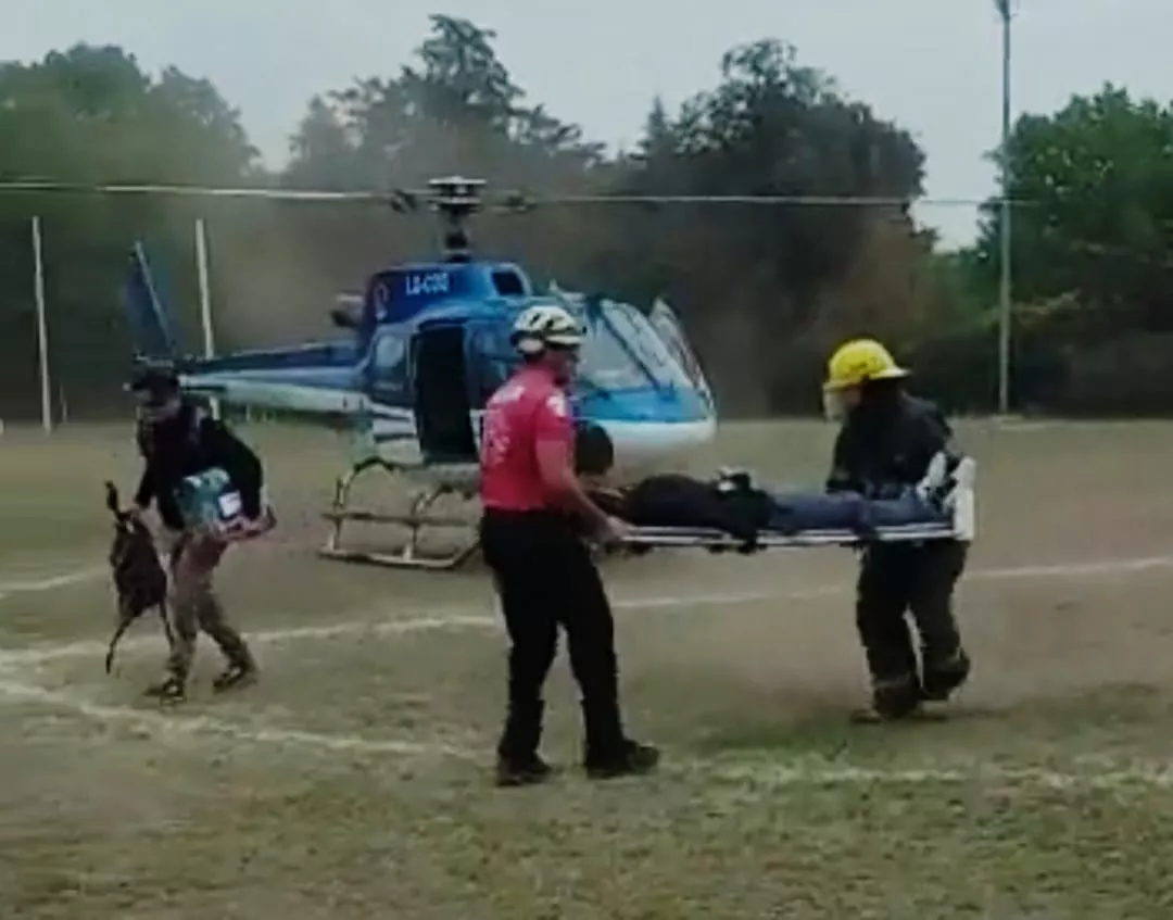 Rescate de un adolescente en el Cerro Champaquí