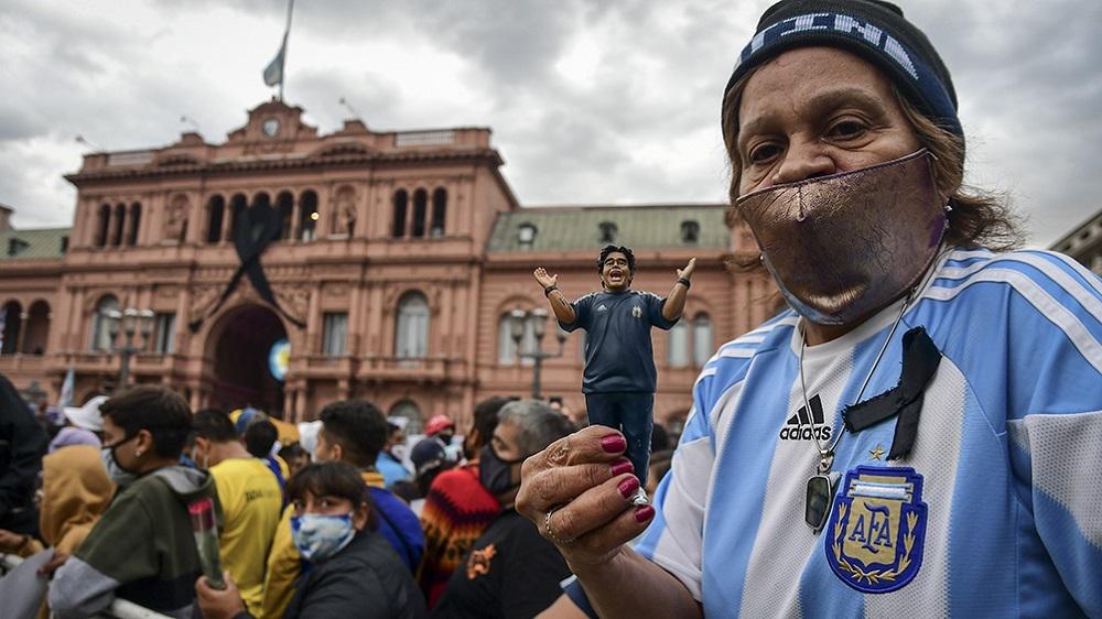 Diego Maradona Casa Rosada NA