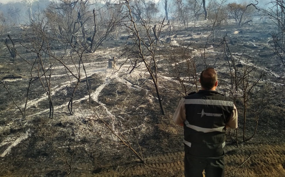 Incendio en La Población @MinGobCba 03