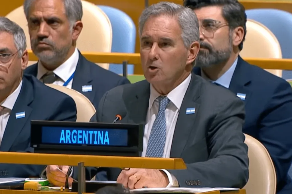 Pablo Quirno en la ONU (gentileza)