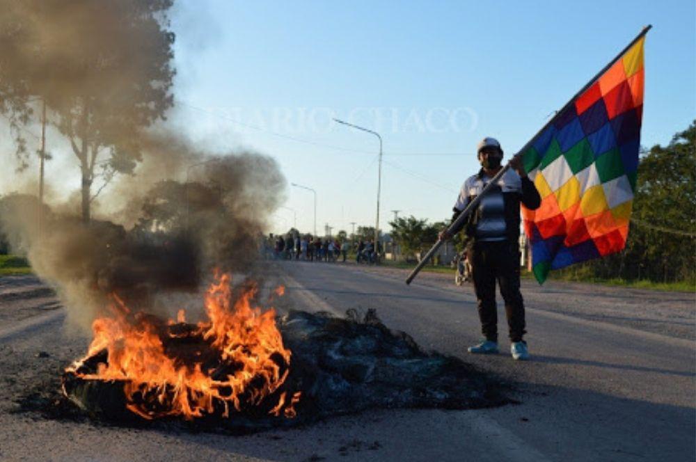 Protesta pueblos originarios