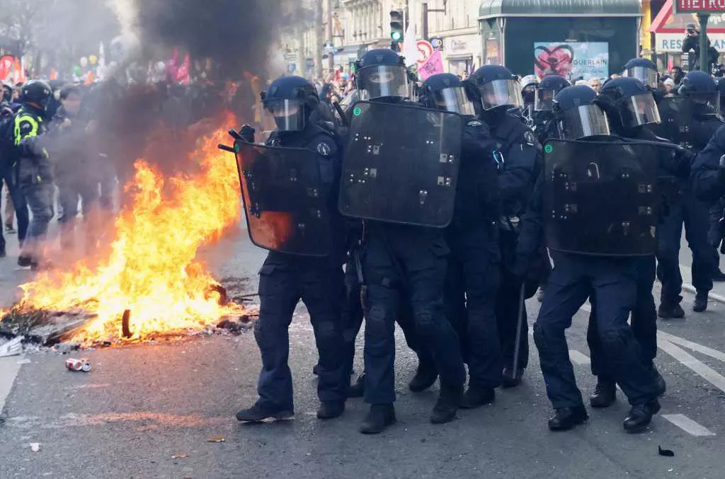 Protestas en Francia by NA Reuters
