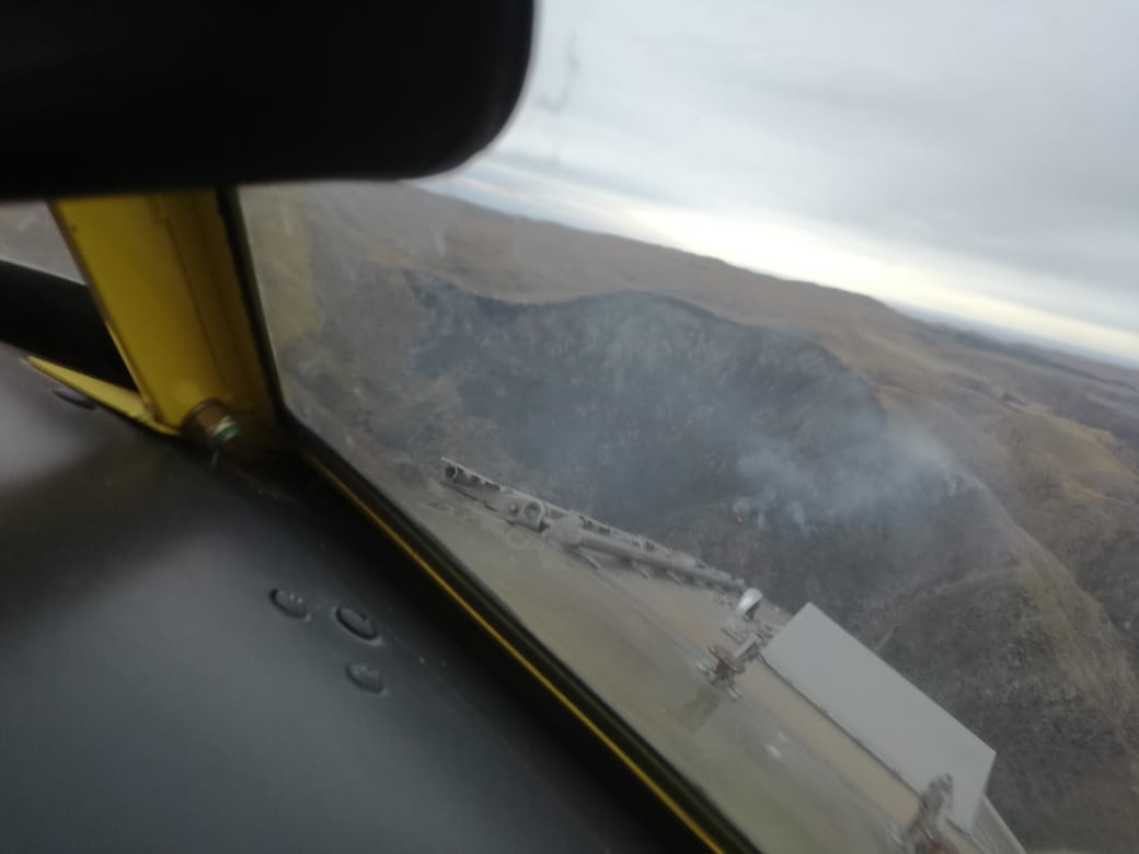 Incendio Los cocos